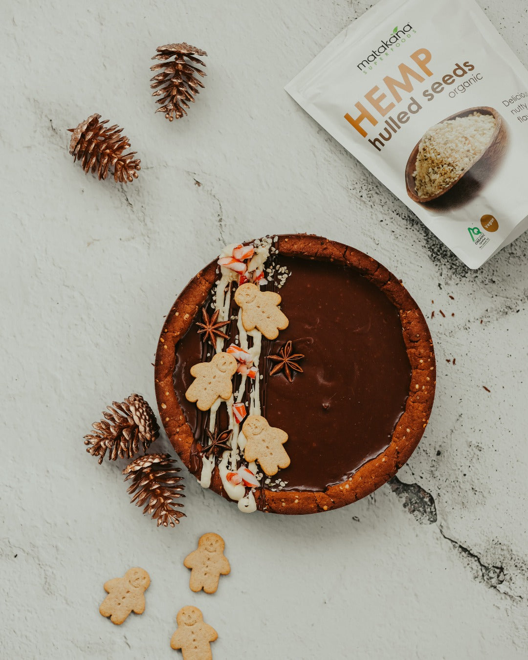 Vegan Gingerbread Tart