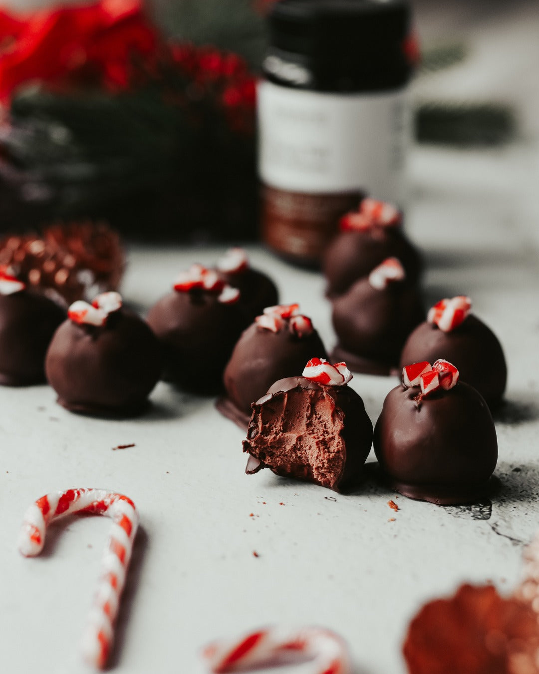 Peppermint Truffles