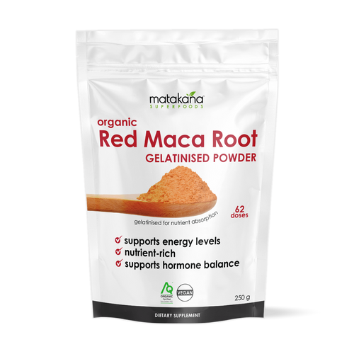 Maca Root Red Gelatinised Powder