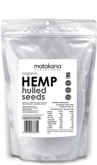 Hemp Seeds Hulled - Matakana Superfoods
