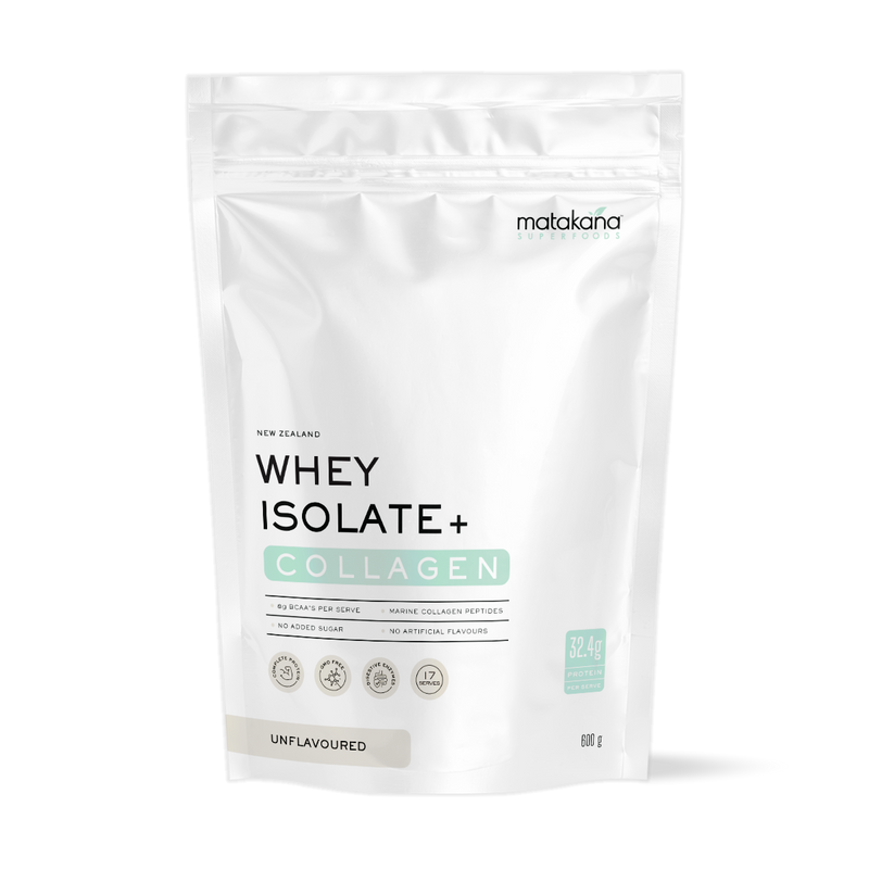 Whey Protein Isolate+ Collagen (NZ)